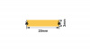 фото Светодиодная лента SWG PRO COB, 400 LED/м, 4,8 Вт/м, 24В, IP20, Цвет: Нейтральный белый, SWG-COB400-24-4.8-NW, катушка 5 м