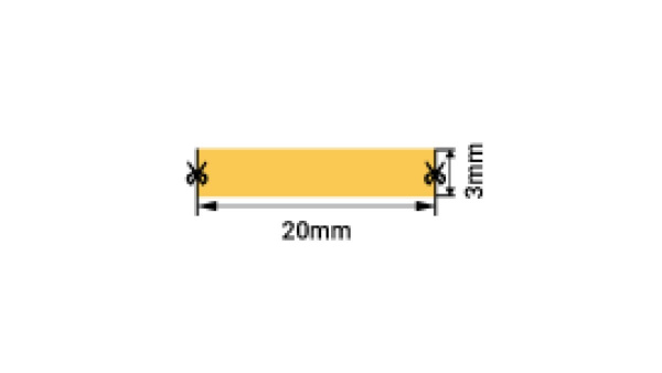фото Светодиодная лента SWG PRO COB, 400 LED/м, 4,8 Вт/м, 24В, IP20, Цвет: Нейтральный белый, SWG-COB400-24-4.8-NW, катушка 5 м