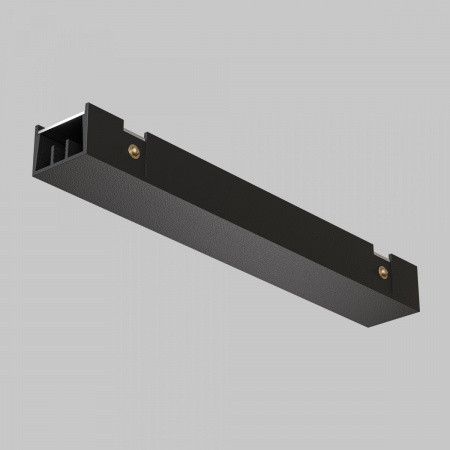 фото Коннектор питания прямой Basity, черный Maytoni Technical TRA172IPC-1B