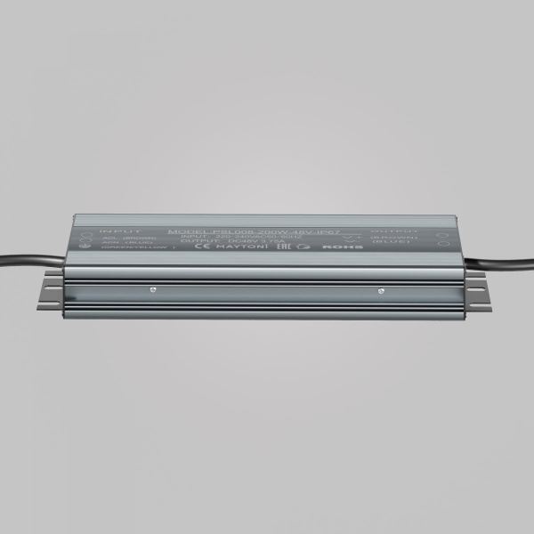 фото Источник напряжения 48В 200Вт IP67 PSL008 Maytoni Technical PSL008-200W-48V-IP67, серебро
