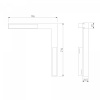 фото Slim Magnetic L03 Трековый светильник 24W 4200K Link черный 85031/01