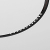фото Slim Magnetic Трековый светильник для радиусного шинопровода 12W 4200K Intenso чёрный Ø 800мм 85184/01
