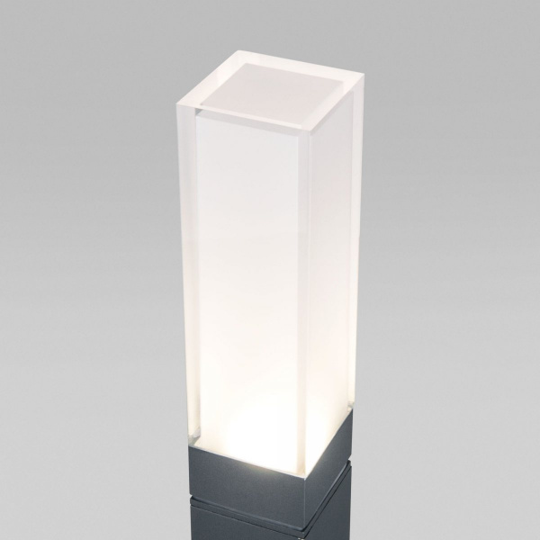 фото Ландшафтный светодиодный светильник Серый IP54 1537 TECHNO LED