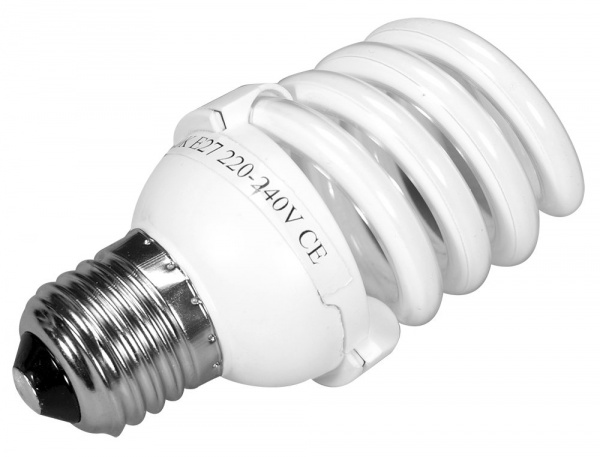 фото Лампа "спираль" Mini 15W E14  (98*45 )  BSMSL-2.  Цвет: теплый белый.