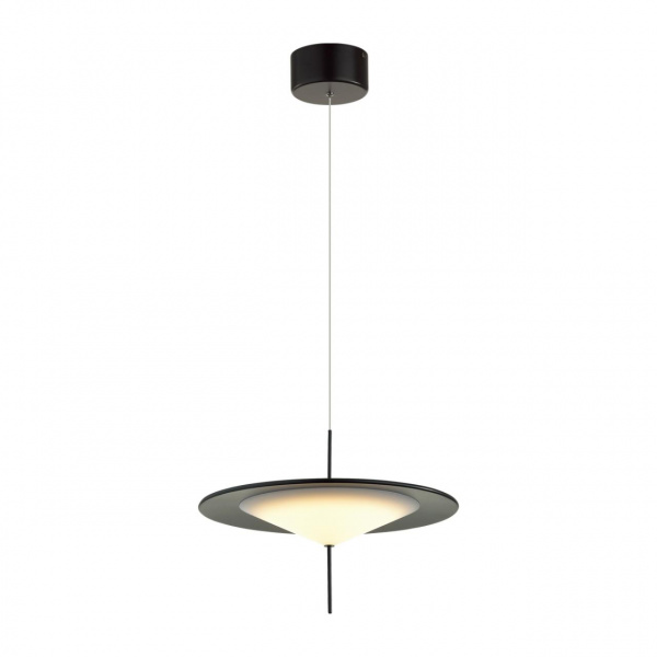 фото Черный/белый матовый металл/акрил Подвес LED 16W 3000K STEKA L-VISION, арт. 5012/16L