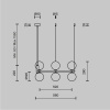 фото Подвесной светильник Maytoni Ring MOD013PL-06B, черный