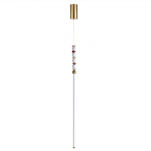 Подвесной светильник бронзов/белый/металл/акрил/агат IP20 LED 12W 3500K 220V MONELLA HIGHTECH, арт. 6640/12L