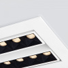 фото Встраиваемый точечный светодиодный светильник 9923 LED 20W 4200K белый/черный