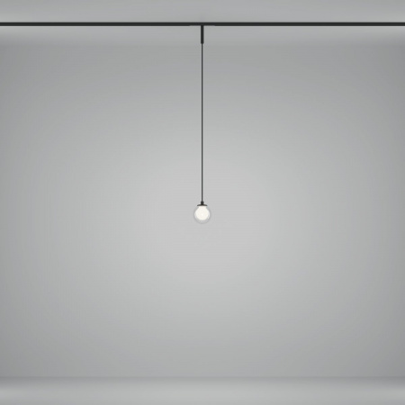 фото Трековый подвесной светильник Maytoni Technical Bubble TR181PL-1-4WTW-B, черный
