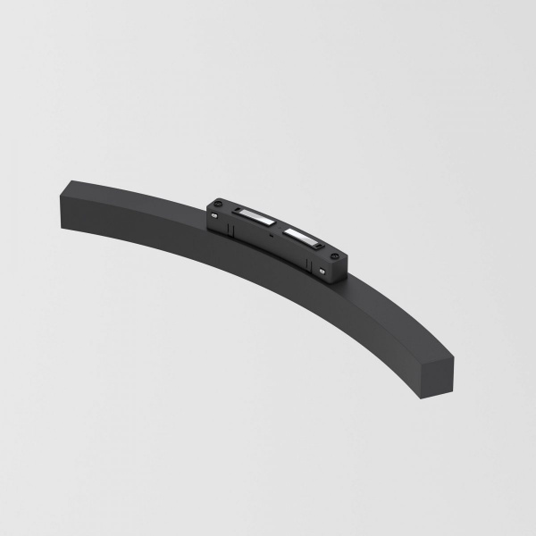 фото Slim Magnetic Трековый светильник для радиусного шинопровода 16W 4200K Planar чёрный Ø 800мм 85180/01