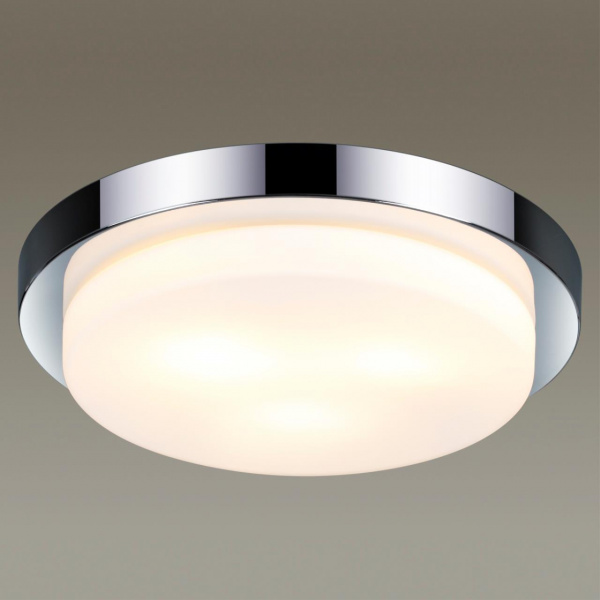 фото Хром/стекло Н/п светильник IP44 E14 3*40W 220V HOLGER DROPS, арт. 2746/3C