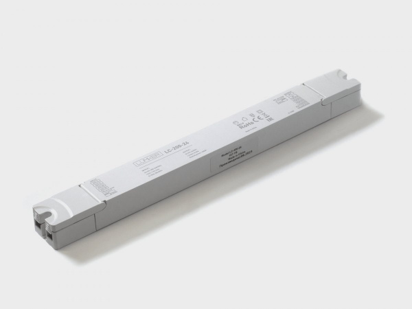 Блок питания сверхтонкий белый SWG, 200Вт, 24В, IP40, LC-200-24