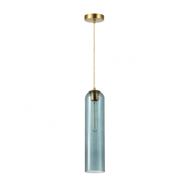 Золотой/синий Подвес E27 60W 220V VOSTI PENDANT, арт. 4641/1