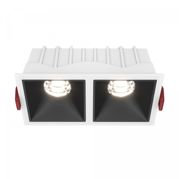 Встраиваемый светильник Maytoni Technical Alfa LED DL043-02-10W4K-D-SQ-WB, белый