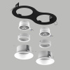 фото Комплект со светильником Domino, белый Lightstar D6270606WMOD