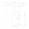 фото Умный трековый светильник 7W 2700-6500K Dim Cubo Slim Magnetic 85070/01, черный
