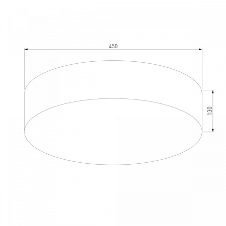 фото Потолочный светильник 1087 Rondo Graphite