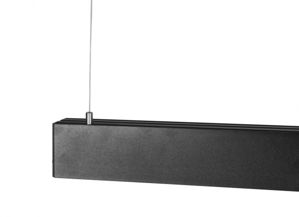 фото Светильник линейный светодиодный подвесной HB7250  LED SMD 60W 4000К цвет:черный