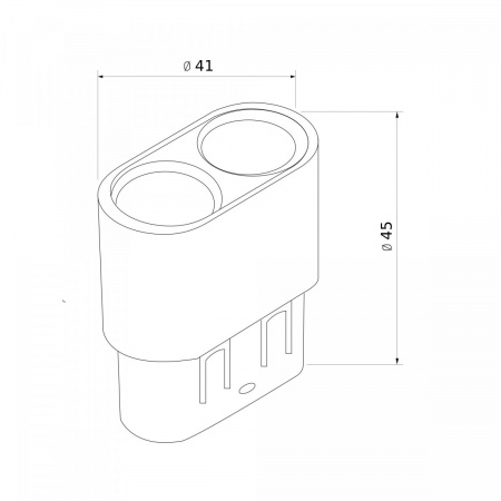 фото Slim Magnetic M02 Трековый светильник 4W 4200K Smally черный 85510/01