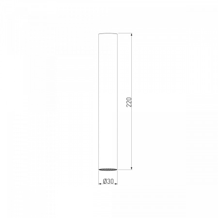 фото Накладной потолочный светильник с антибликовой решеткой Pika 25030/LED 6W 4200K серебро