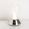 фото Настольная лампа диммируемая 10W 3000K прозрачный/хром Uovo III Lightstar 807904