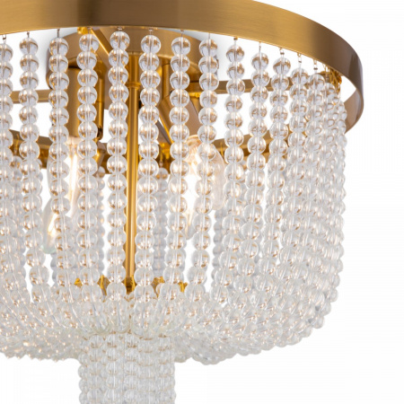 фото Потолочный светильник Freya Ornament FR1008CL-04BS, латунь