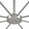 фото Никель/белый металл/стекло Люстра потолочная Е14 8*40W 220V MAVE COMFI, арт. 8099/8C