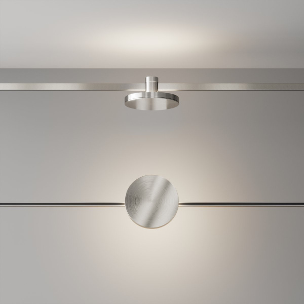 фото Трековый светильник Maytoni Technical Plato TR152-1-7W4K-PT, платина
