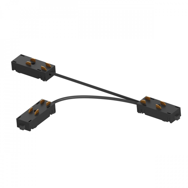 Соединитель питания T-образный гибкий Teta Pro, черный Lightstar 505293