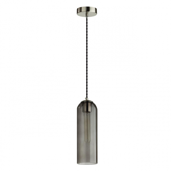 Никель/дымчатый Подвес E27 1*60W VOSTI PENDANT, арт. 4805/1