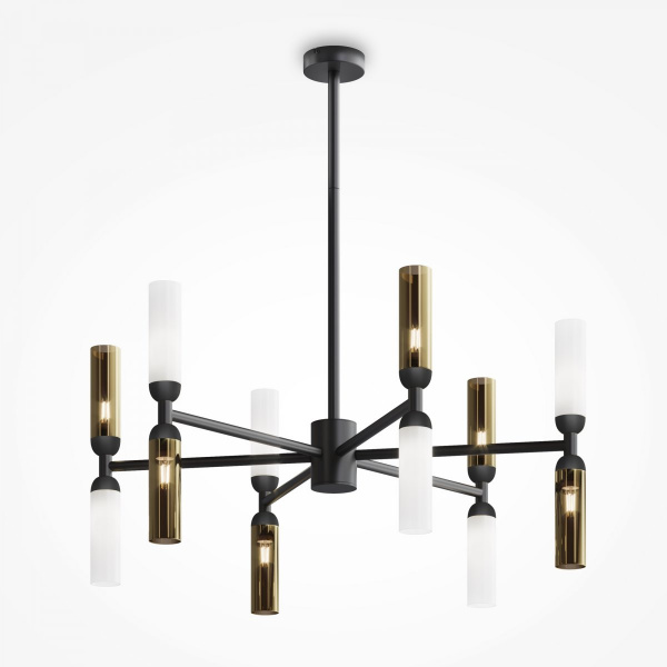 фото Подвесной светильник Maytoni Memory MOD177PL-12G, черный