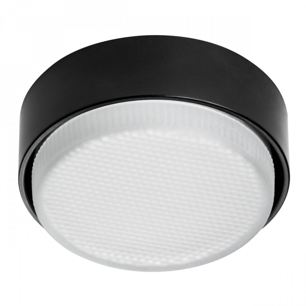 Светильник термостойкий PVC накладной для LED-ламп 943ххх/929ххх Gx53 Tensio, черный Lightstar 212217