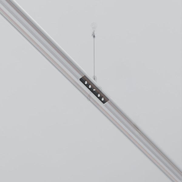фото Коннектор прямой для низкопрофильного шинопровода Exility Maytoni Technical TRAM034CI-R-41B, черный
