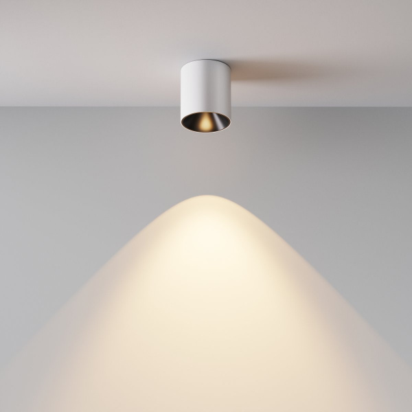 фото Потолочный светильник Maytoni Technical Alfa LED C064CL-5W3K-RD-WB, белый
