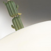 фото Золотой/зеленый/белый/металл/керамика/ткань Люстра E27 3*60W CACTUS MODERN, арт. 5425/3