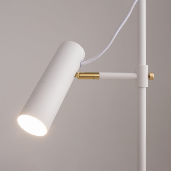 фото Торшер Maytoni Bansky MOD129FL-01W, белый