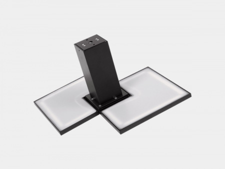 фото SWG LED светильник настенный CO-108A-BL-WW Черный 24Вт 3000 К