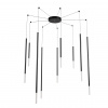 Черный/белый, металл/акрил Люстра LED 27W 3000K 220V STICK LEDIO, арт. 8400/27L