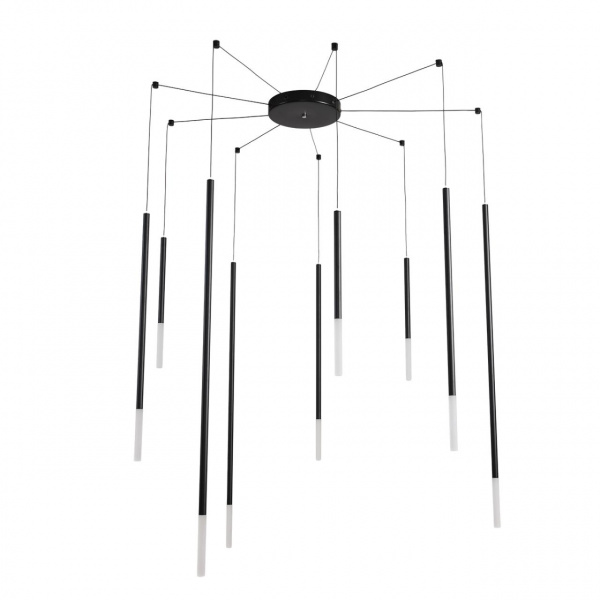 Черный/белый, металл/акрил Люстра LED 27W 3000K 220V STICK LEDIO, арт. 8400/27L