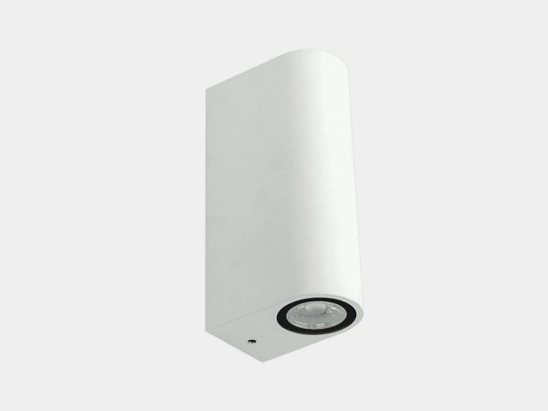 SWG LED светильник настенный LW-A0149A-WH-WW Белый 2*7Вт 3200 К