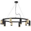 Люстра подвесная Rullo, черный Lightstar LR02040587570