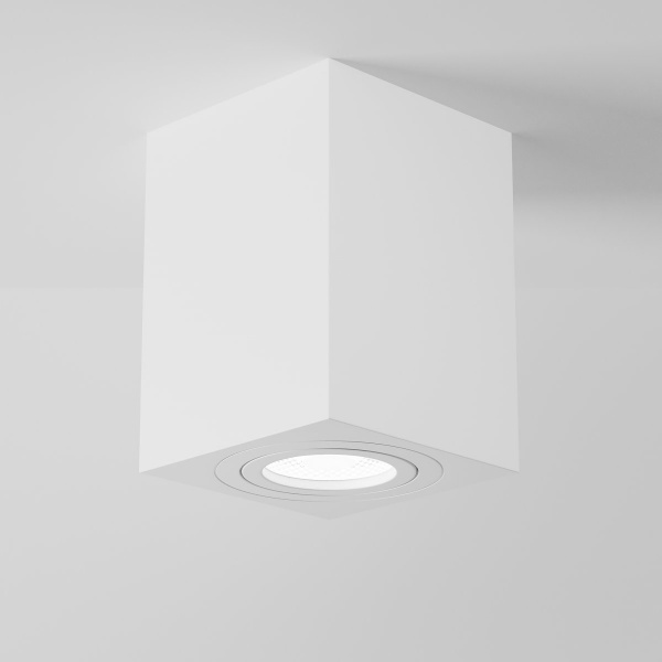 фото Потолочный светильник Maytoni Technical Atom C017CL-01W, белый