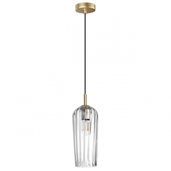 Матовое золото Подвес E14 1*40W 220V ELLIE SUSPENTIONI, арт. 6551/1B