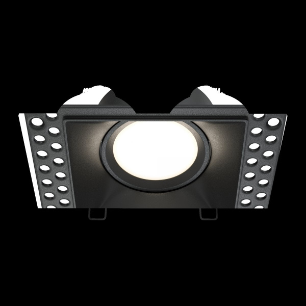 фото Встраиваемый светильник Maytoni Technical Dot DL042-01-SQ-B, черный