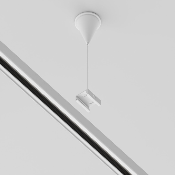 фото Подвес тросовый Trinity белый, 1шт Maytoni Technical TRA005WS-31W