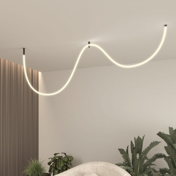 фото Гибкий неон 336Led 12W IP20 3000K Full light круглый теплый белый, 3 м