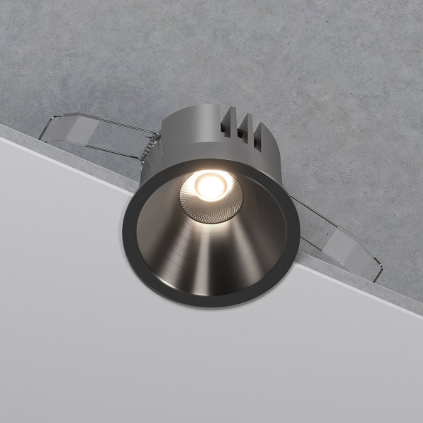 Светильник встраиваемый светодиодный Forte 15W 4000K титан 25071/LED