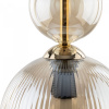 фото Подвесной светильник с плафонами из фактурного стекла 11040 Sophia Cognac