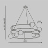 фото Подвесной светильник Maytoni Balance MOD317PL-06B, черный