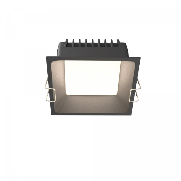 Встраиваемый светильник Maytoni Technical Okno DL056-12W3-4-6K-B, черный